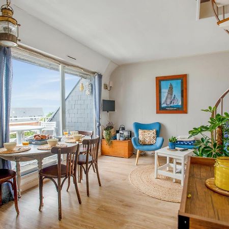 Duplex Face A La Mer - Le Studio D'Adal Quiberon Eksteriør billede