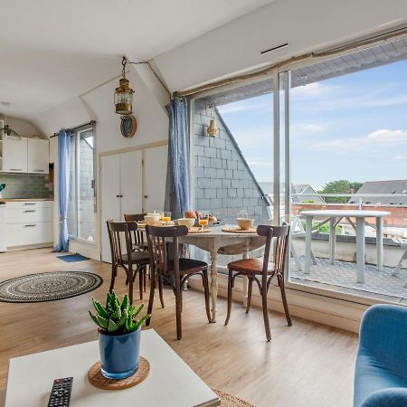 Duplex Face A La Mer - Le Studio D'Adal Quiberon Eksteriør billede